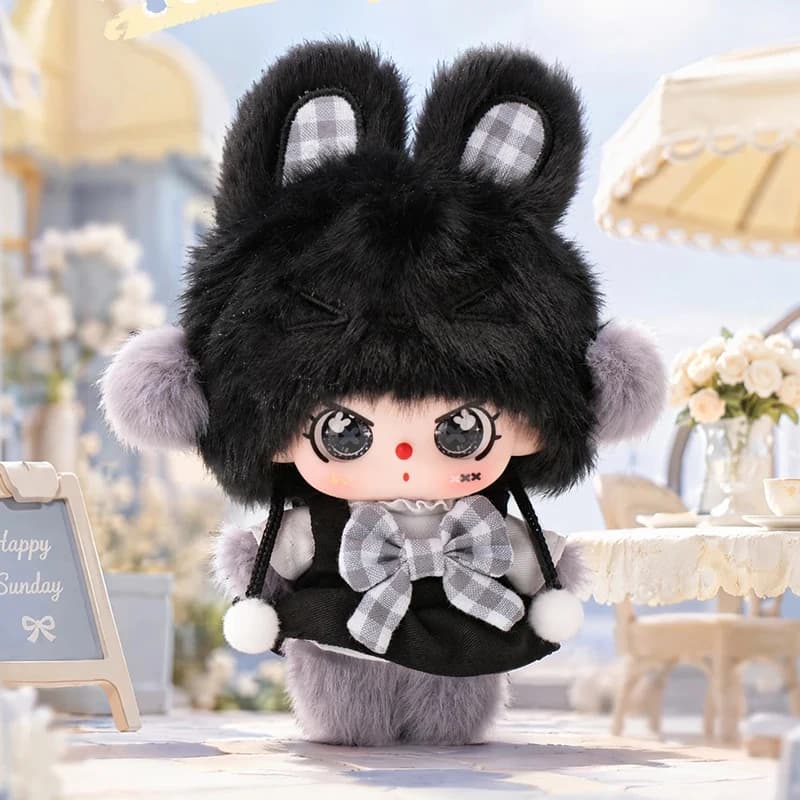 Babythree Happy Sunday Day Series Blind Box Babythree Anime Doll Pendants Vinyl Plush Bag Decor Blindbox Keychain Surprise Toys
