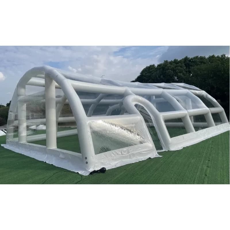 Inflatable tent outdoor construction site one-click opening and closing free installation outdoor camping
