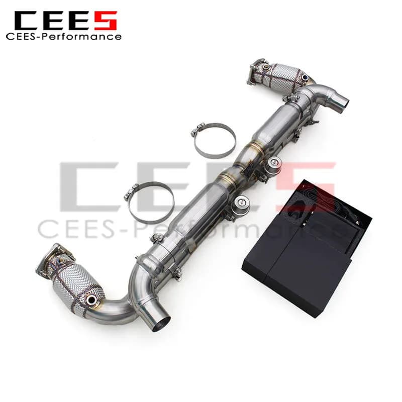 🔥 Valvola di scarico a vuoto per Porsche 911 997/997.2 Turbo S 3.8T 2010-2013 Tubi di scarico per auto con marmitta Catback ad alte prestazioni