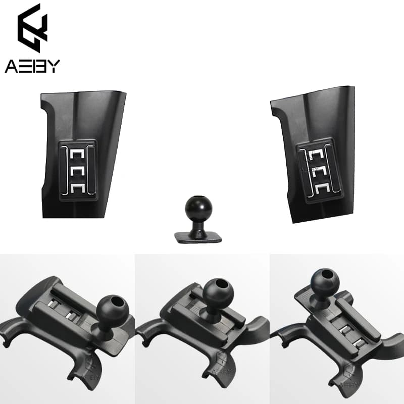 Supporto per Telefono per Mitsubishi OUTLANDER 2016-2021, Base Fissa Speciale con Ricarica Wireless per Interni Auto