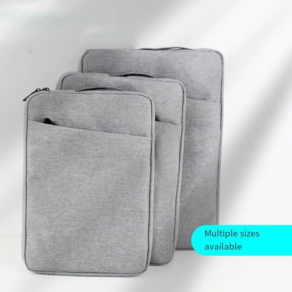 Custodia impermeabile per laptop Custodia protettiva antiurto portatile per computer Borsa durevole per valigetta con cerniera multi formato da lavoro