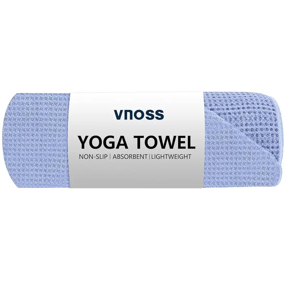 Asciugamano per Hot Yoga - Tappetino in Microfibra Antiscivolo con Punti di Presa, Asciugamano Assorbente per Hot Yoga, Pilates e Fitness 72