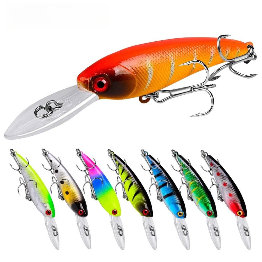Esca Rigida 1 Pezzo 8.3g 9cm Bio-mimetica con Sfere in Acciaio per Suono, Esche Artificiali Realistiche 3D, Attrezzatura da Pesca Pratica