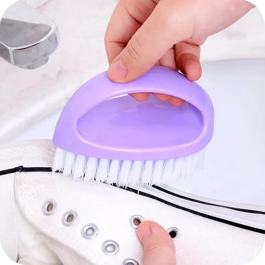 Soft Bristle Laundry Brush, Household Multifunctional Shoe Brush, Non-Scratch Cleaning Brush for Shoes and Clothes, Bathroom Gap