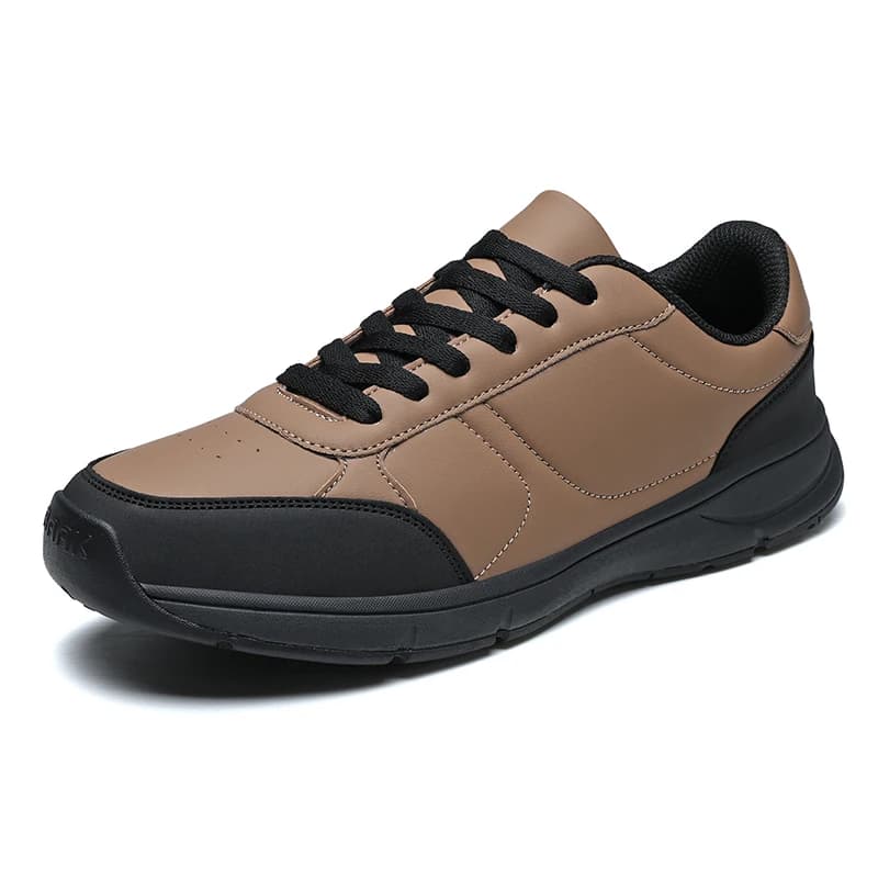 Scarpe da Corsa con Suola Morbida e Superficie in Pelle, Leggere per Corsa e Tempo Libero, Nuove Scarpe Sportive da Uomo con Suola Spessa, Casual