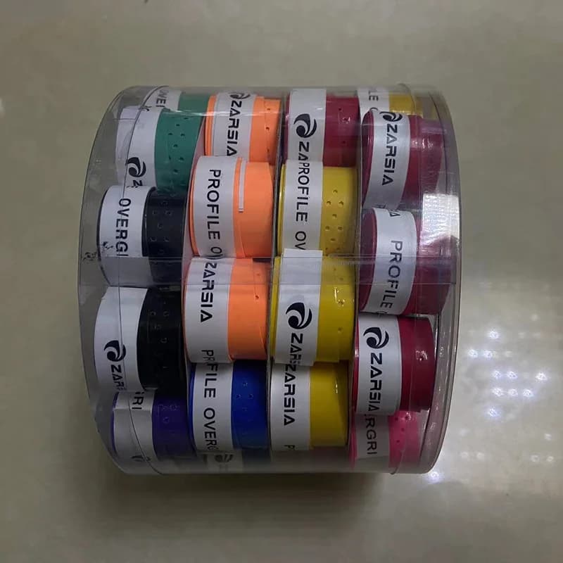 ZARSIA sweat band drilled tennis laminated for badminton overgrip anti-slip fishing rod 60 pieces