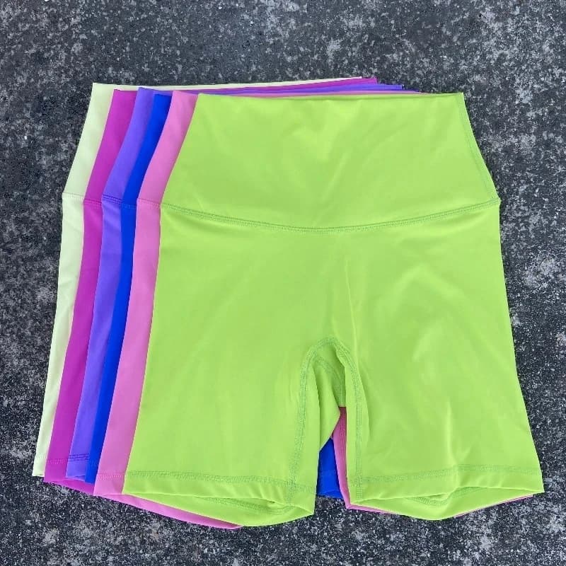 Women's Sports Shorts for Cycling, Fitness, Complete Training, Jogging, Squat Proof with Internal Pocket