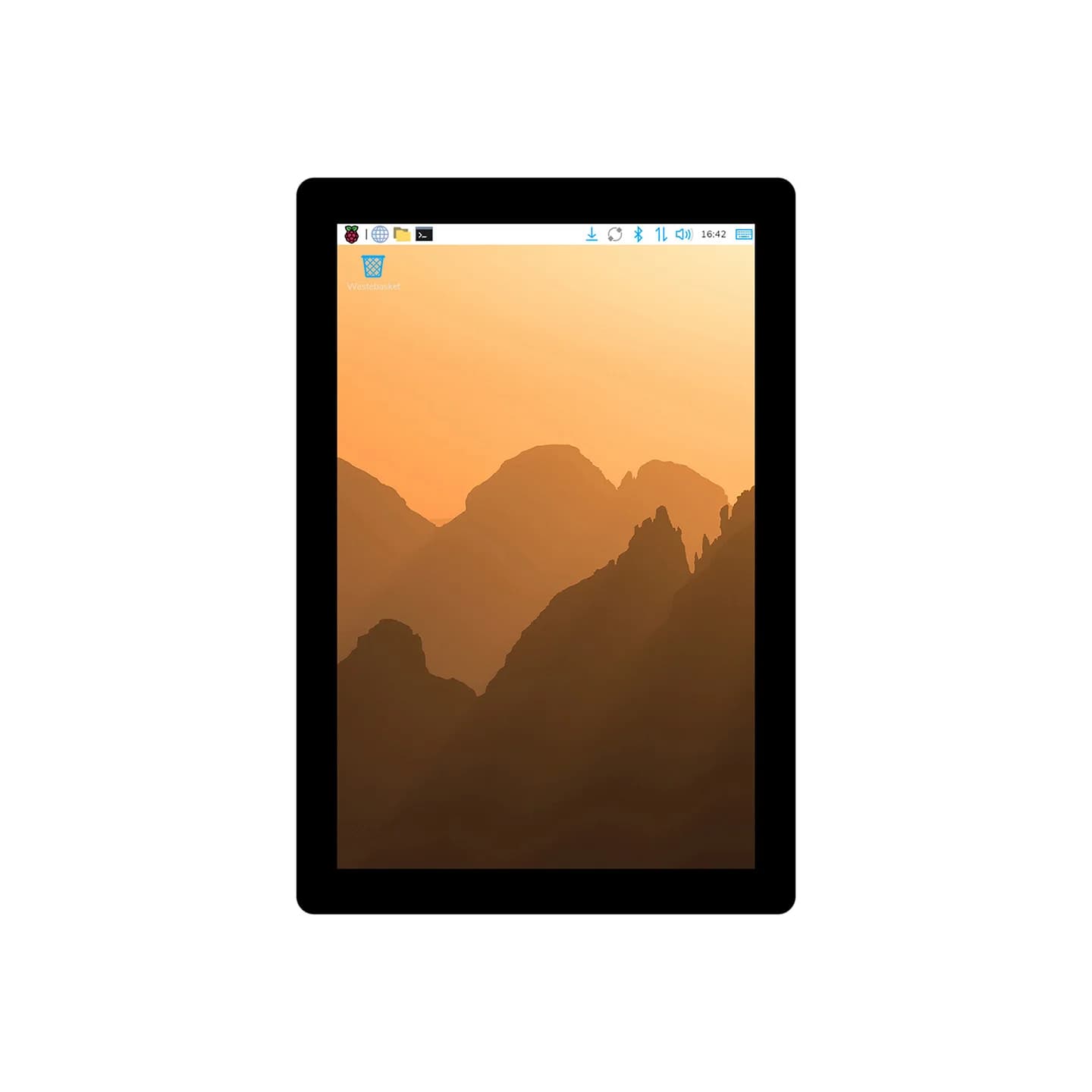 Official Raspberry Pi 10.1inch Capacitive Touch Display 2, 1200 × 1920 Resolution, 10-Point Touch, IPS Display Panel