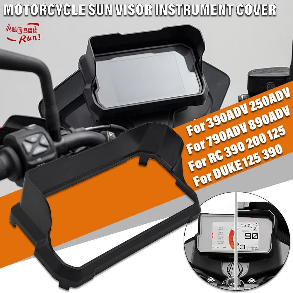 Moto Visiera Solare Strumento Protezione Dello Schermo Della Copertura Per KTM 390ADV 250ADV 790ADV 890ADV Adventure DUKE 390 125 RC 390 200 125