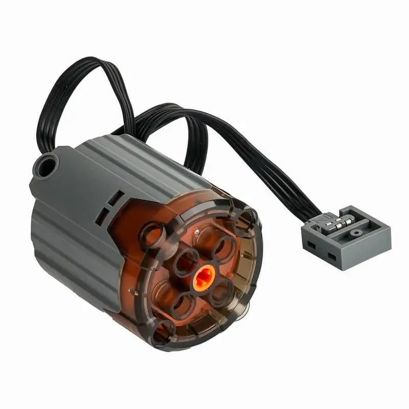 Blocchi da costruzione Motore con telecomando per potenza motore XL da 7,4 V Macchinari tecnologici MOC per auto fai da te per camion
