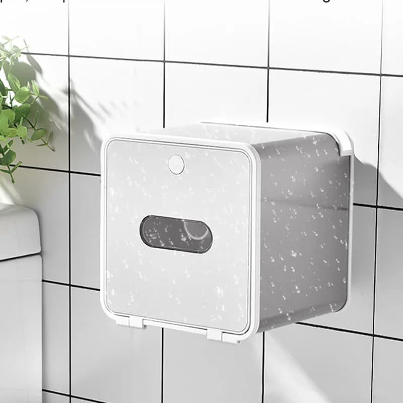 Supporto a parete per carta per wc scatola di fazzoletti scolapiatti porta carta igienica portatile Organizer accessori per il bagno