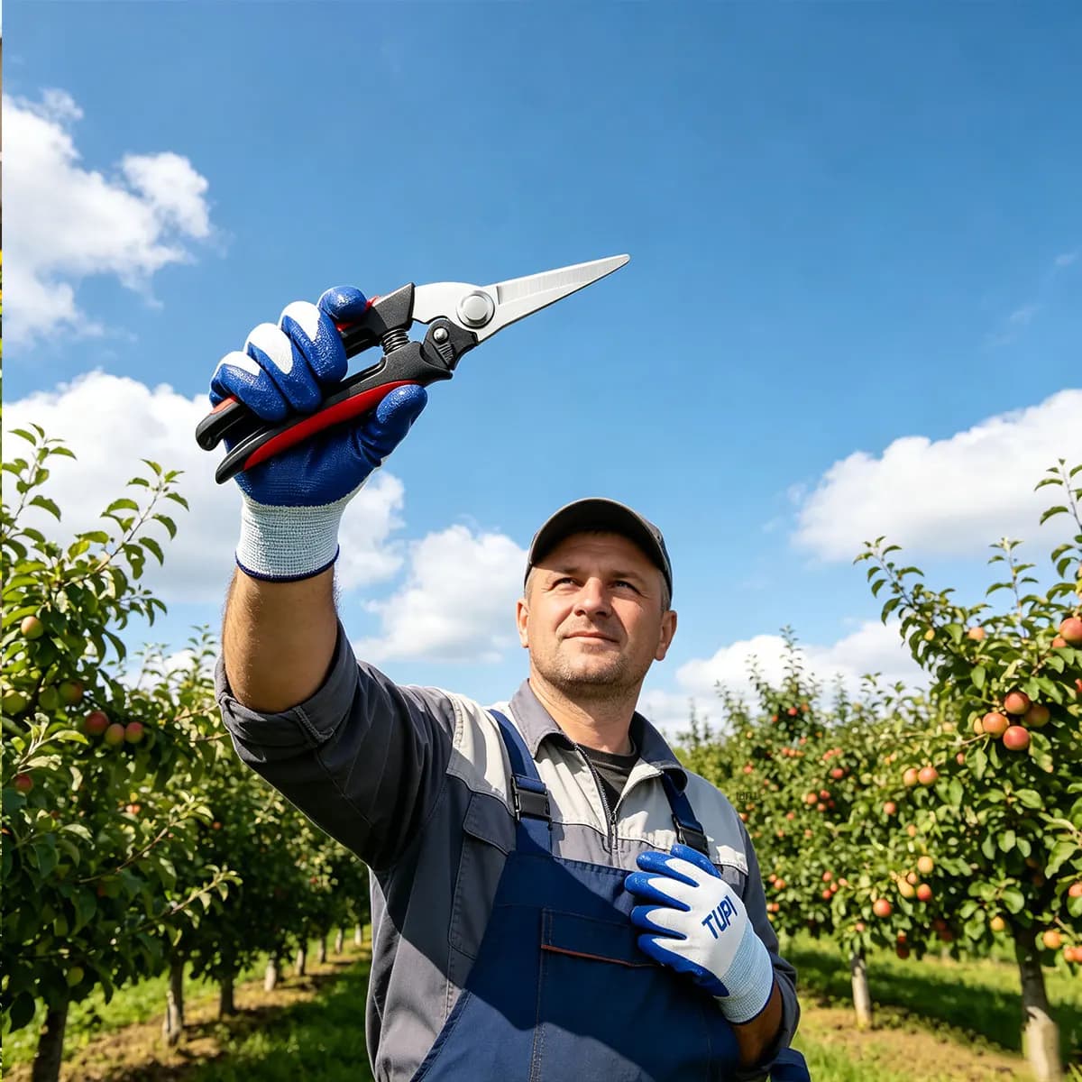Forbici da Potatura per Giardinaggio, Cesoie per Rami di Alberi da Frutto, Forbici da Giardino per Potatura Rami, Cesoie da Giardino Salva-lavoro