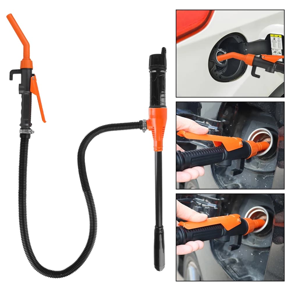 Pompe per vuoto portatili Pompa per gasolio per auto Strumenti elettrici automatici per serbatoio carburante Assorbimento di acqua e olio per SUV Camion RV Barca
