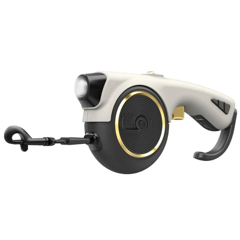 Guinzaglio per cani con illuminazione esterna, guinzaglio telescopico automatico, guinzaglio telescopico per cani
