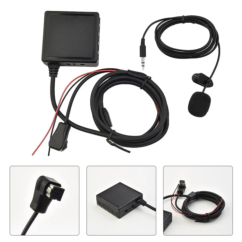1Pc Cavo Audio BT-5.0 AUX USB Adattatore Musica MIC Per Pioneer Radio IP-BUS P99 P01 Pad Mp3 DEHP2500R DEHP3100UB Accessori Auto