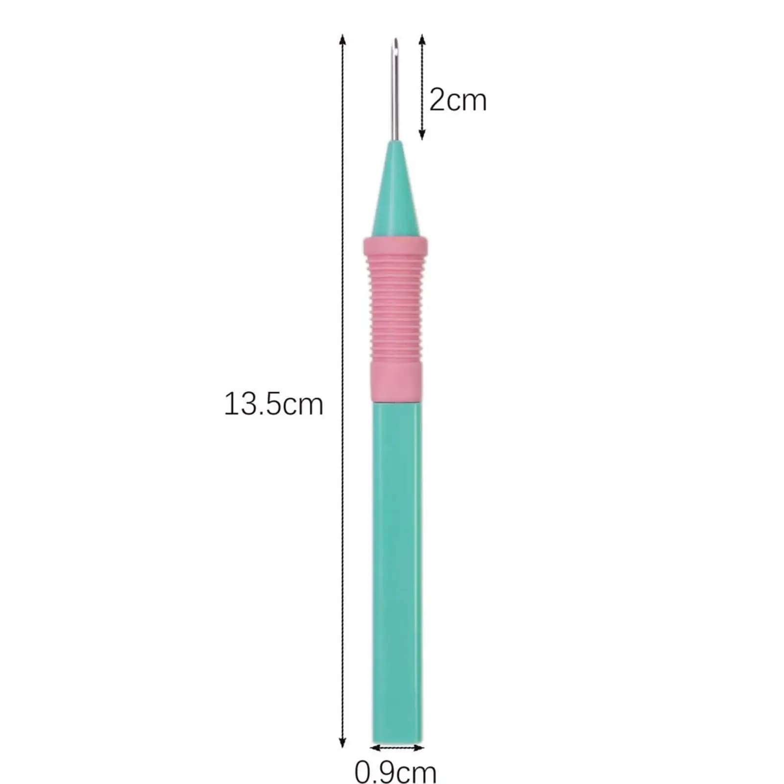Punch Needle Embroidery Kit Easy to Use Punch Needle Tool for DIY Crafting Works