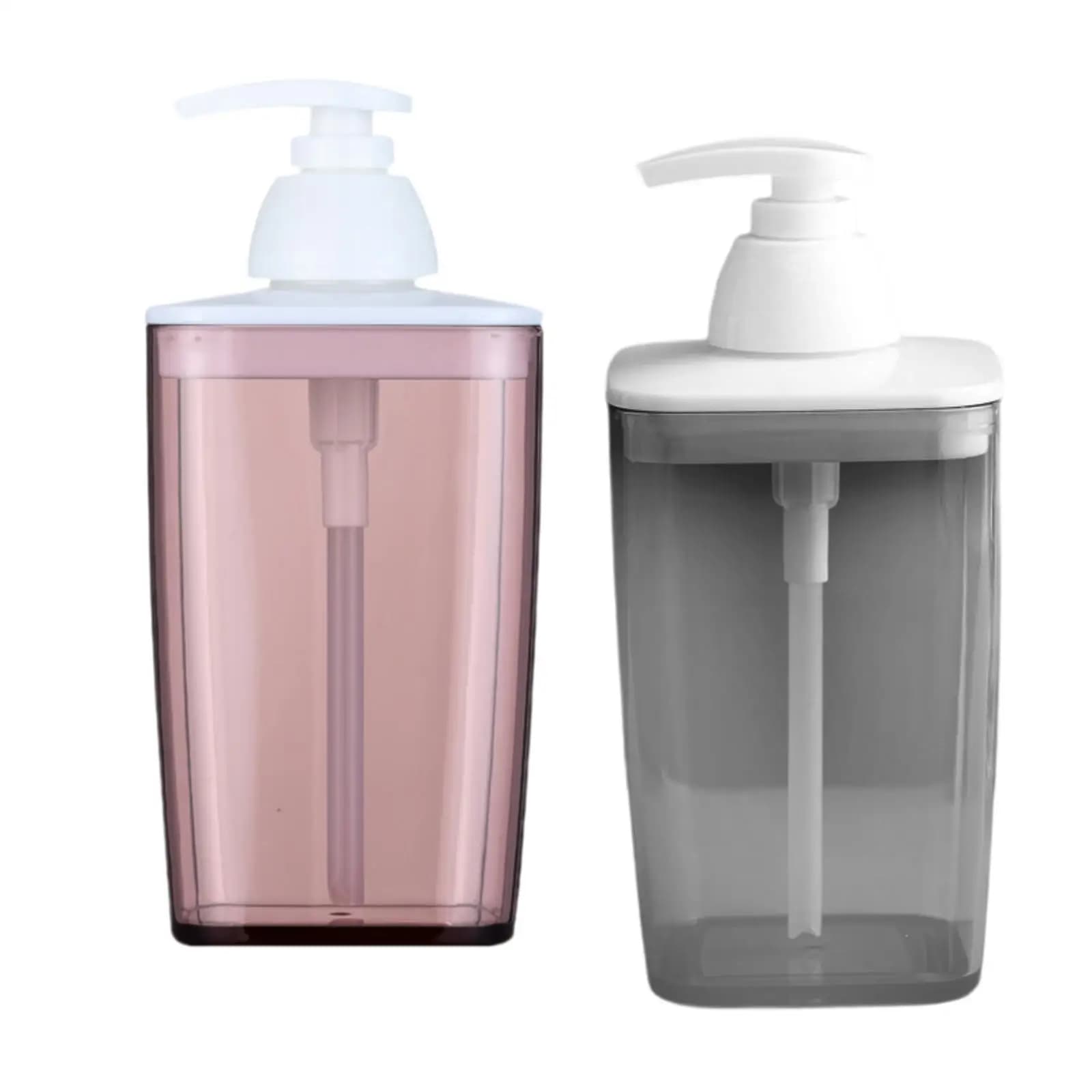 Contenitore per lavaggio a mano da 420 ml per dispenser di sapone e bottiglia con pompa per lozione per cucina e bagno