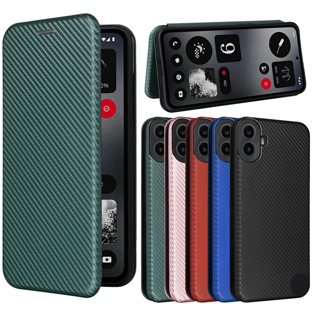 Per Niente CMF Telefono 2 Pro 1 5G Custodia Flip Libro in pelle magnetica Fonda Per Niente Telefono 3A Pro 3 Custodia per telefono 1 2 2A Plus 3A Cove