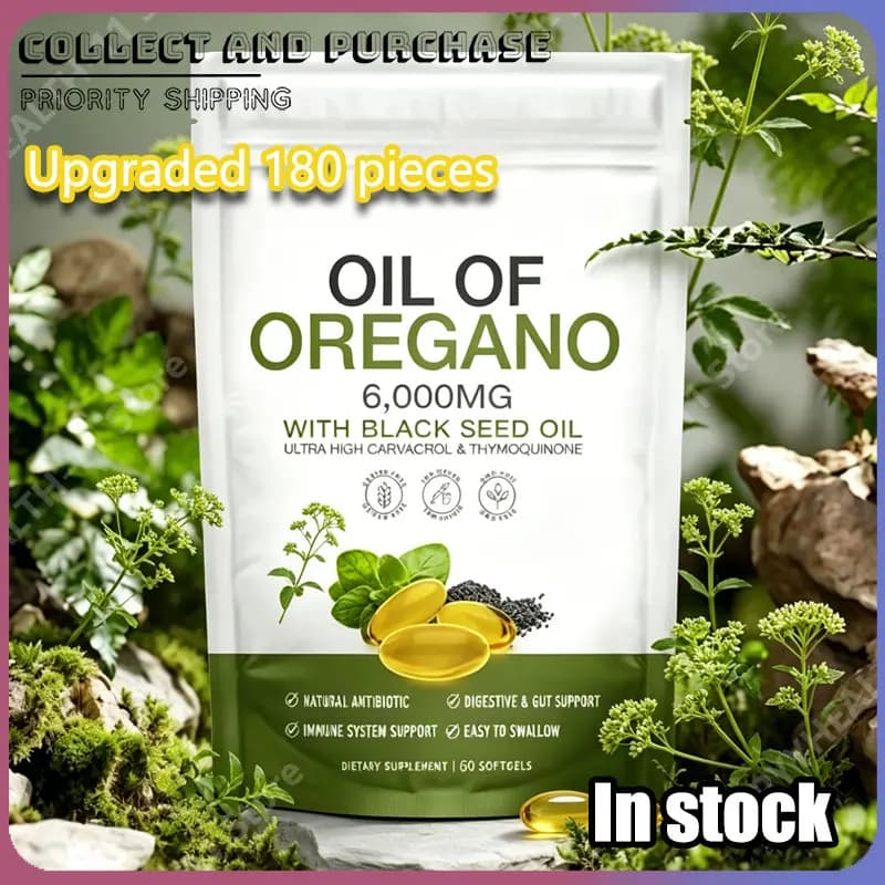 180 Capsule di Olio di Semi Neri Biologico per Supporto Immunitario e Digestivo Integratore Naturale a Base di Erbe
