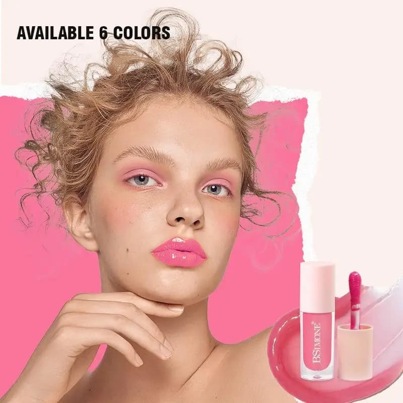 BSIMONE Gloss Labbra Lucido Idratante e Nutriente che Crea una Lucentezza Non Unta Adatto a tutti i tipi di look di trucco