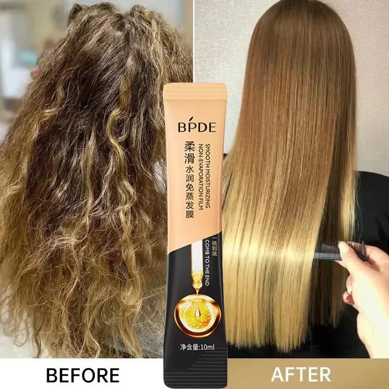 Magic mask for keratin hair 5 seconds Quick repair damaged cracks Soft, smooth and shiny hair care permanent smoothing
