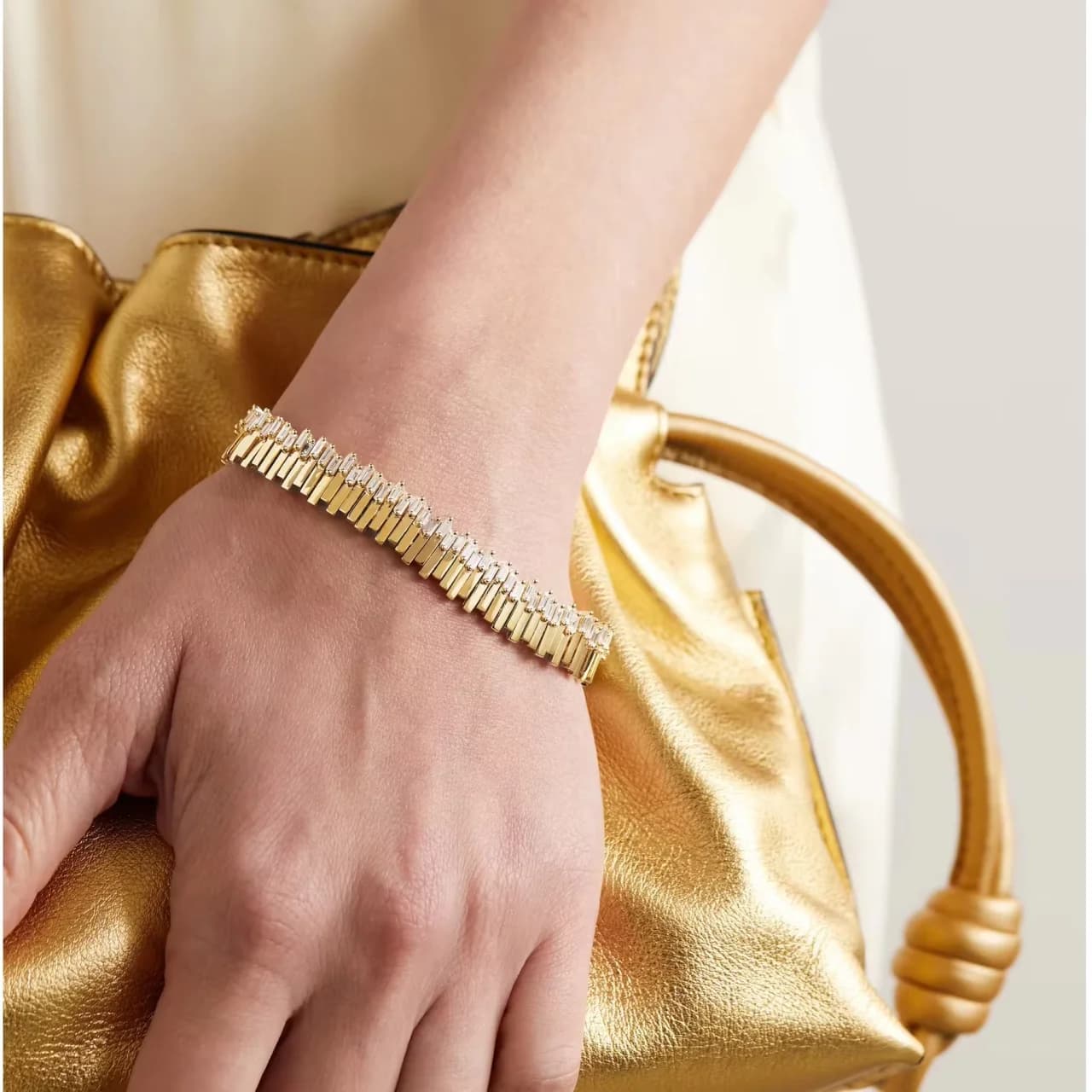 New Arrival High Quality Trendy Iced Out Bling CZ Rectangle Cubic Zirconia CZ Paved Tennis Bracelet Fashion Women Jewelry