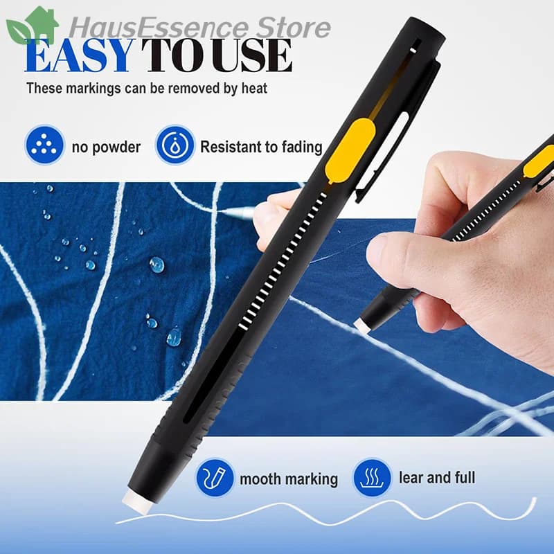 ※2 Pens+20 Premium Refills Chalk Pencil Patchwork Disappearing Fabric Marker Pens Fabric DIY High Quality High Quality