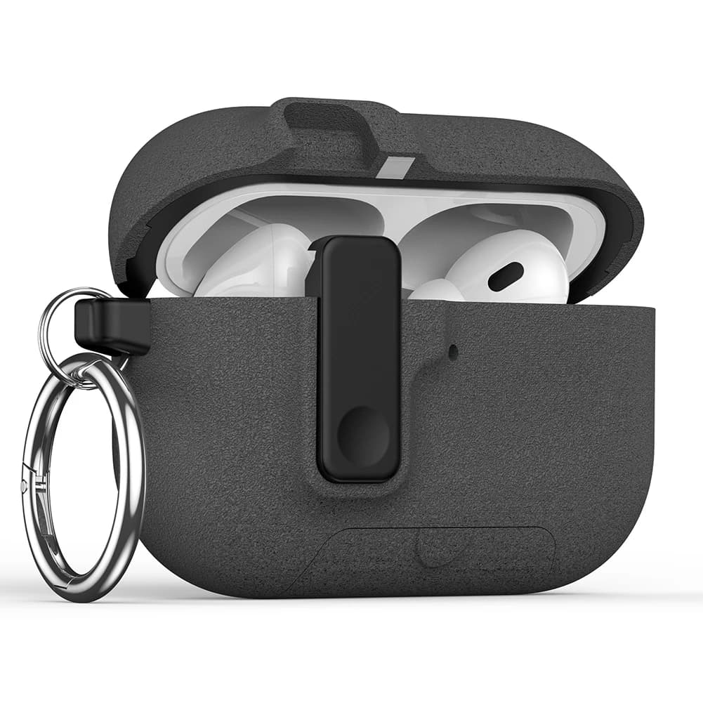 Wireless Earphones Protection Case For Apple AirPods 4 3 Pro 2 1 With Safety Lock Buckle Shockproof Shell Headphone Accessories