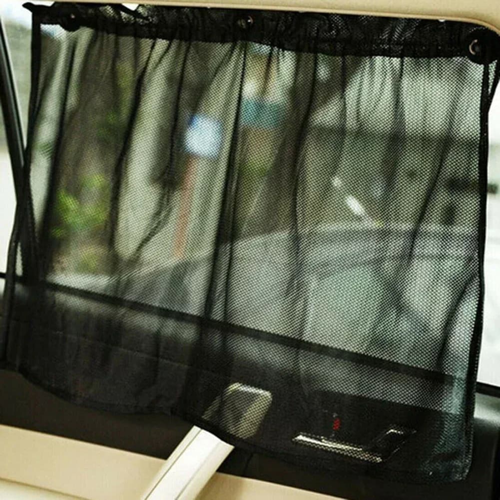 Car UV Protect Curtain Side Window Sunshade Mesh Side Window Shades Car Side Window Sunshade Summer Car Sun Visor Mesh