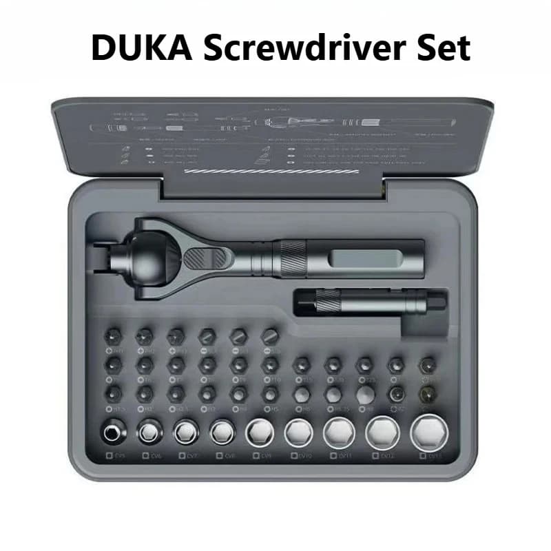 DUKA Atuman RS2 Ratchet Screwdriver Set 40 in 1 Magnetic Precision Screwdriver Bit DIY Household Repair Tool Kit