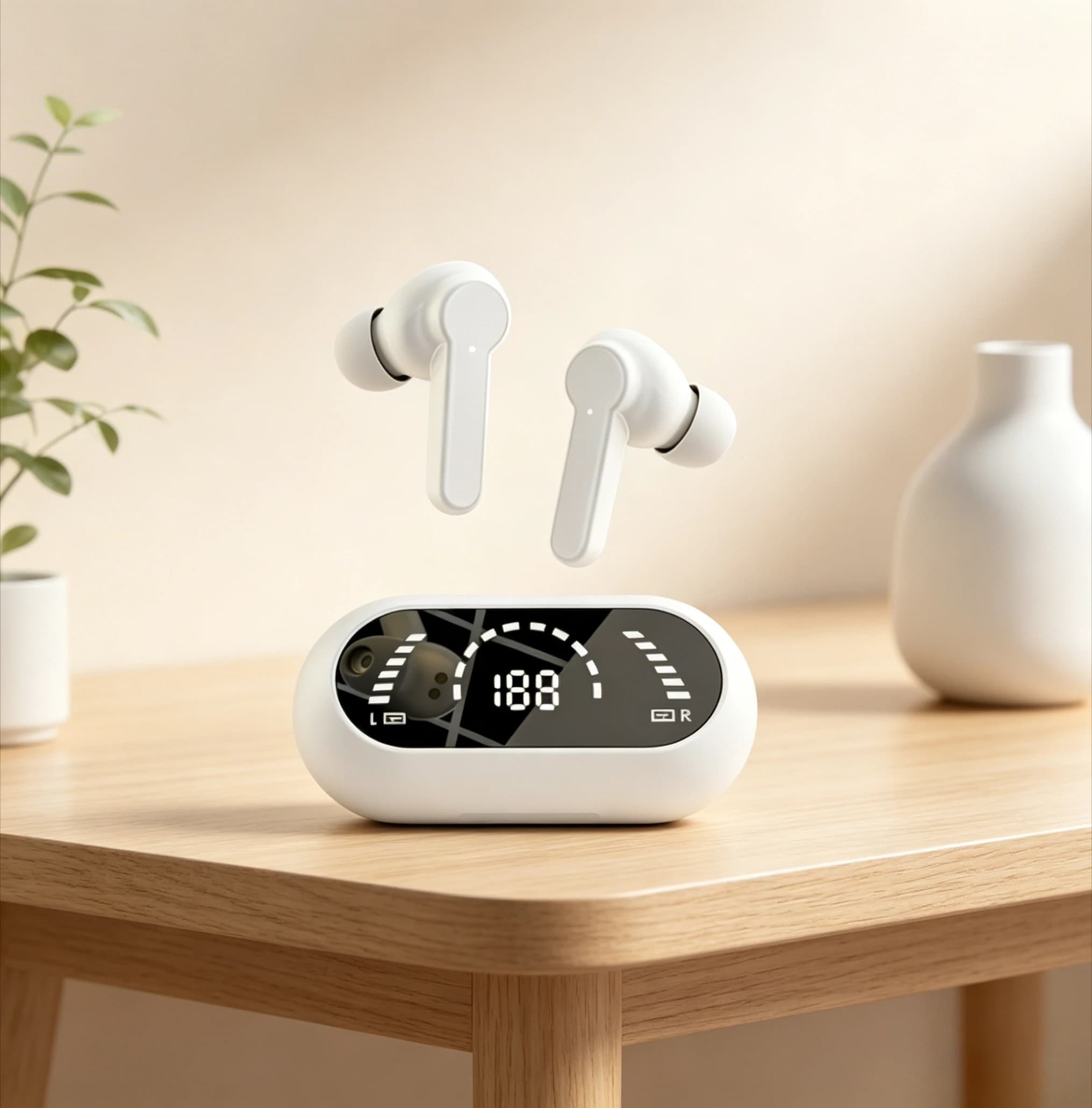 Original TWS Wireless Earphone Bluetooth 5.3 Headphones Sport Gaming Headset Noise Reduction Earbuds Bass Touch Control