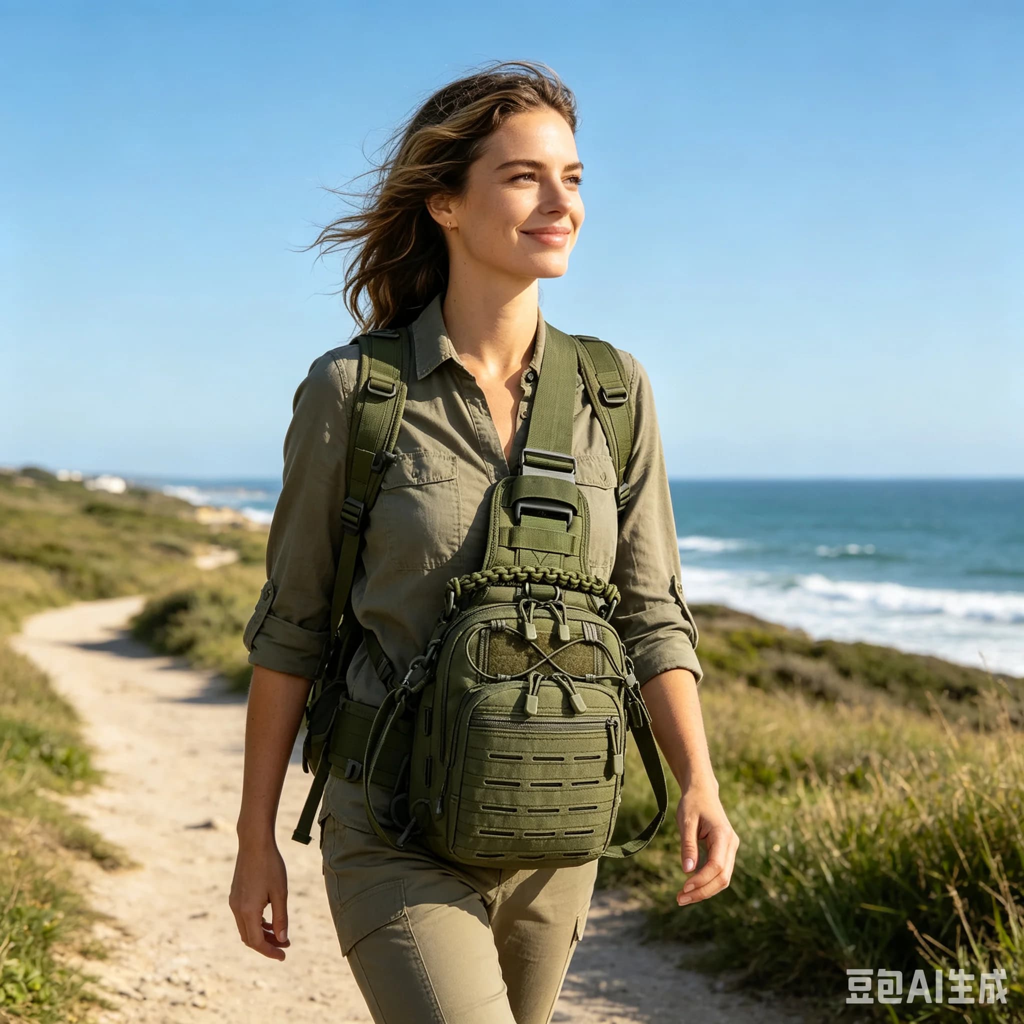 Tactical Chest Gun EDC Pouch Shoulder First Aid Kit Medical Bag Magazine Gun Holster Camping Hunting Hiking Pack