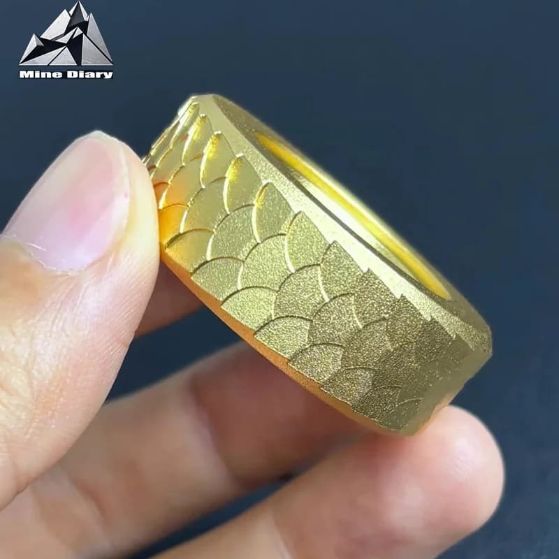 Nuovo Fidget Slider Ring Ruota a cricchetto Fidget EDC Metallo Fidget Toys ADHD Mano Spinner Giocattoli antistress Giocattolo da ufficio Regali per adulti
