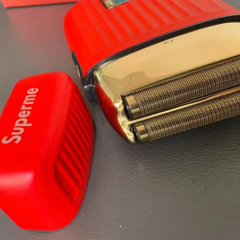 Valenty LQ-718 New Red Salon Whitener Professional haircut 11000 rpm Men's haircut entirely made of metal Double foil