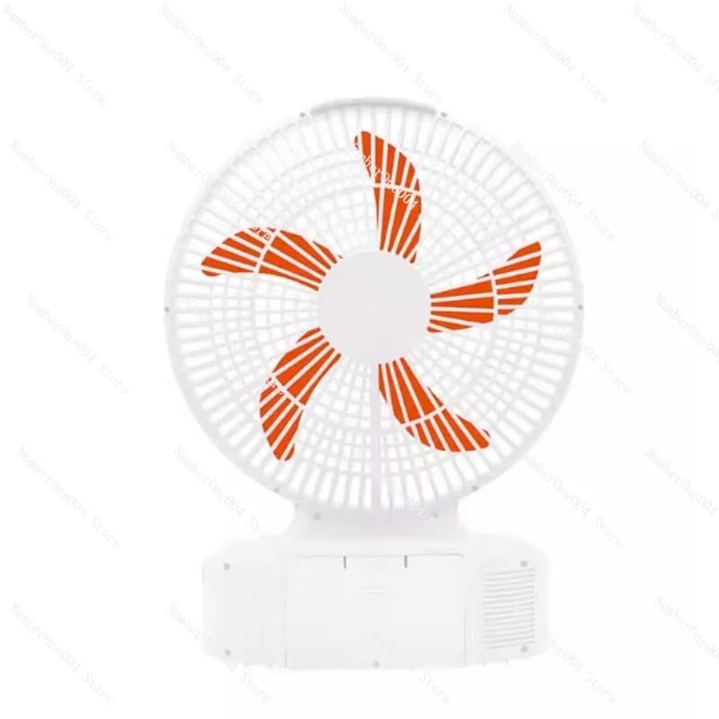 Ventilatore solare da 12 pollici per uso domestico Ricarica multifunzionale Altoparlante di emergenza Bluetooth Ventilatore elettrico da tavolo per esterni