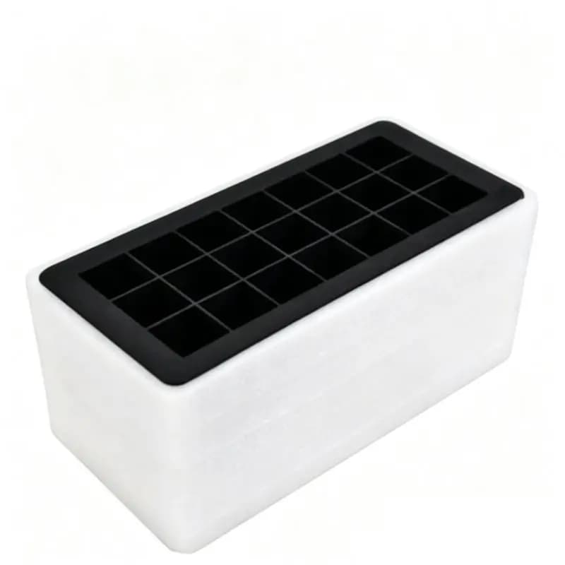 ABAE-Whiskey-Shaped Silicone Ice Tray, Easy Remove Modern Mold