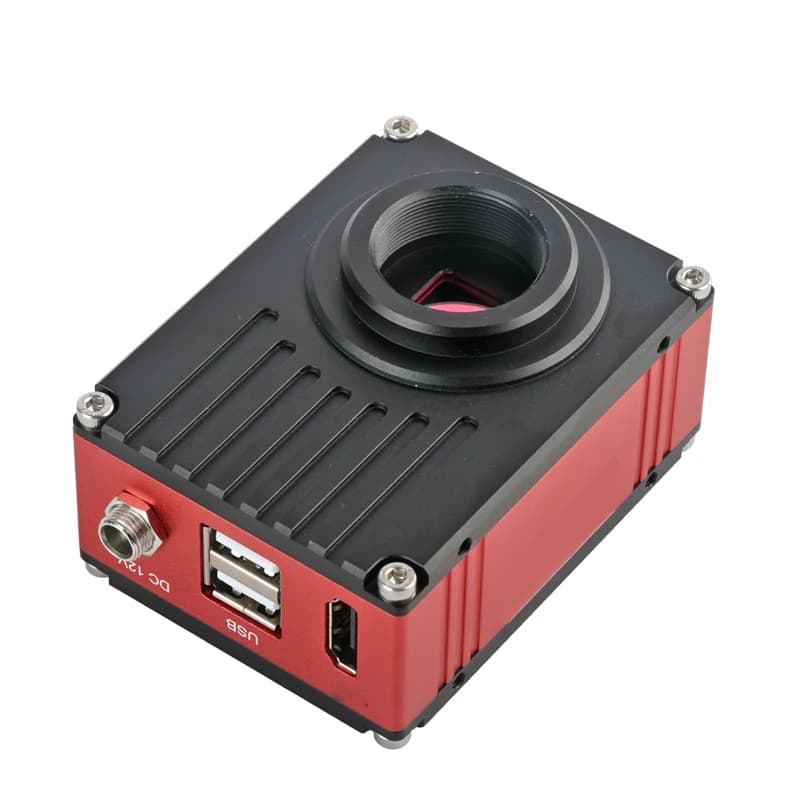 La fotocamera per microscopio industriale ad alta definizione 2K può misurare, scattare foto e registrare video online con una risoluzione di 2 milioni di pixel.