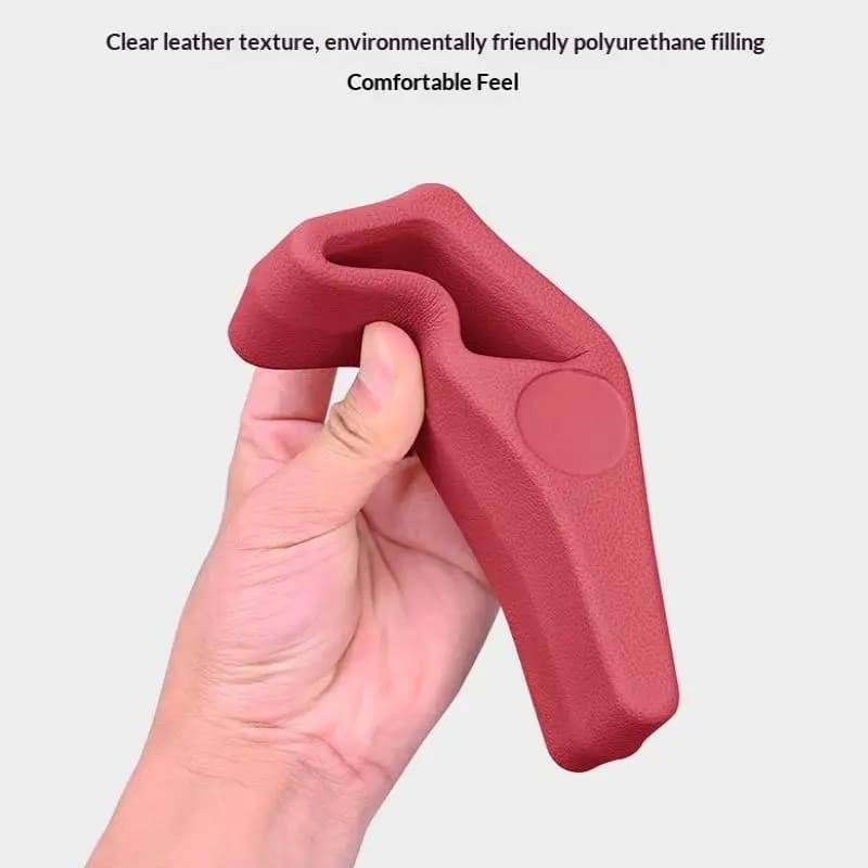 A pair of protective covers for car seat belt grooves, which prevent items from falling, car interior accessories