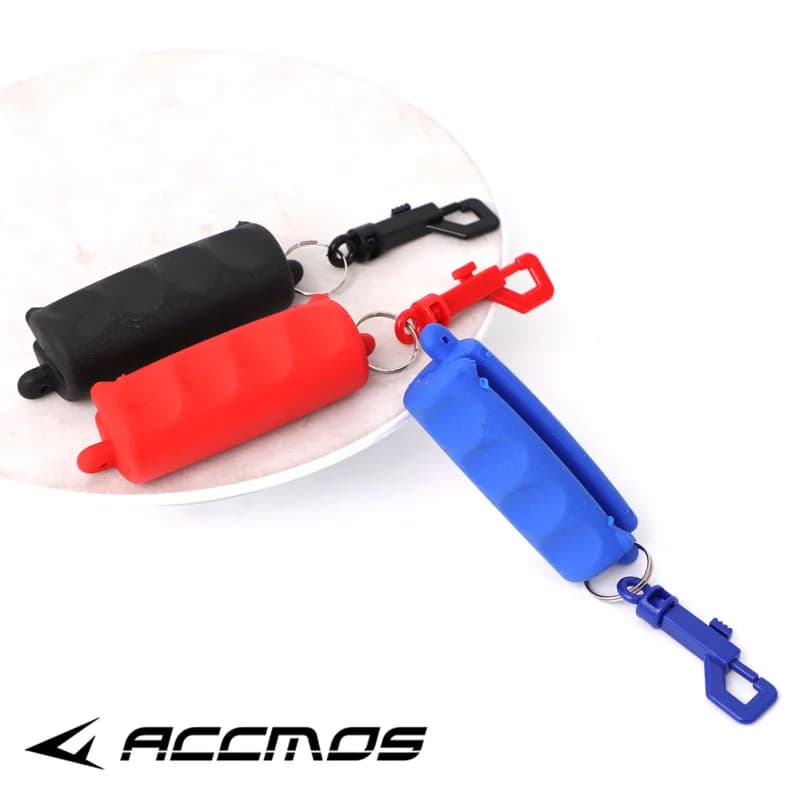Estrattore di frecce per tiro con l'arco in gel di silicone con strumento di scatto portachiavi