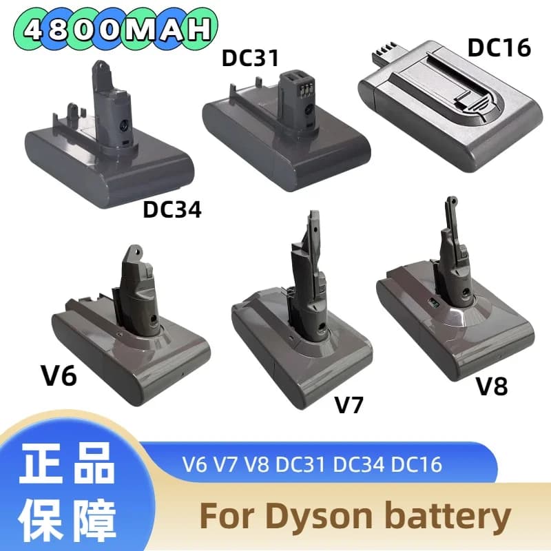 For Dyson V6/v7/V8 A type/B type vacuum cleaner series battery 21.6v Factory direct sales