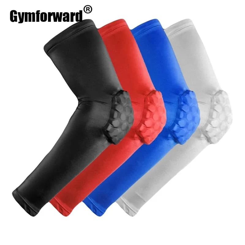 1 Pezzo Protezione Gomito Fitness Supporto Fascia Antiscivolo per Basket Pallavolo Calcio M L XL