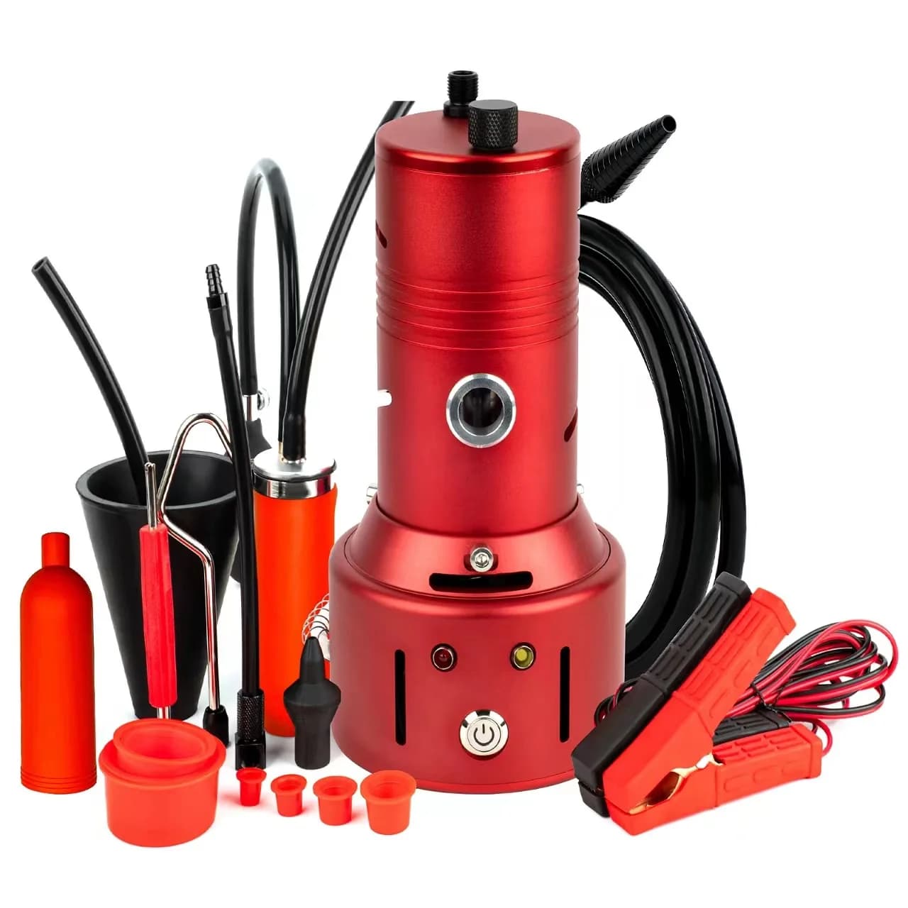Rilevatore di perdite di fumo EVAP da 12 V - Tester per vuoto e linea di carburante per il rilevamento di perdite di olio/gas