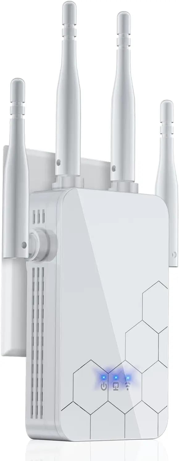 Ripetitore Wi-Fi 2026, Copertura a Lungo Raggio 937 m², Wi-Fi Mesh Più Veloce e Ampio, Facile Configurazione