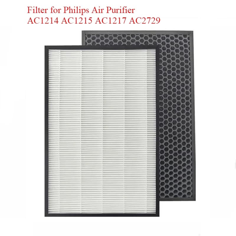FY1410/30 FY1413/30 Filtro Hepa reale Filtro a carbone attivo per purificatore d'aria Philips AC1214 AC1215 AC1217 AC2729
