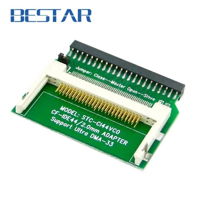 Adattatore convertitore SSD per disco rigido IDE da 2,5 pollici CF Compact Flash Merory Card a 44 pin