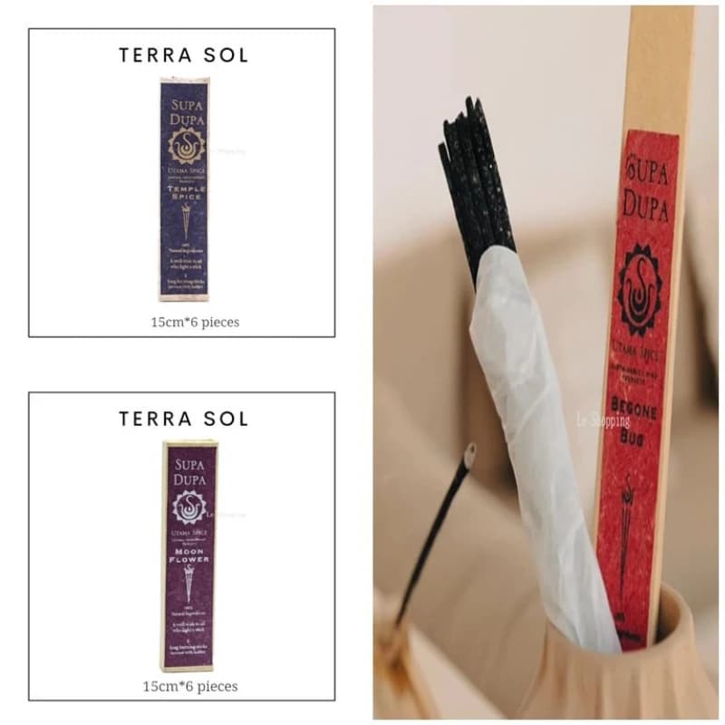 30 cm/15 cm puro naturale a base vegetale artigianale incenso in stick Zen in templi Meditazione casa purificazione dell'aria interna Deworming