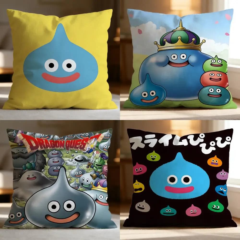 Fodera per cuscino Fashion RRocket Slimeer, morbida e lavabile, multiuso per divano, letto, viaggi e ufficio