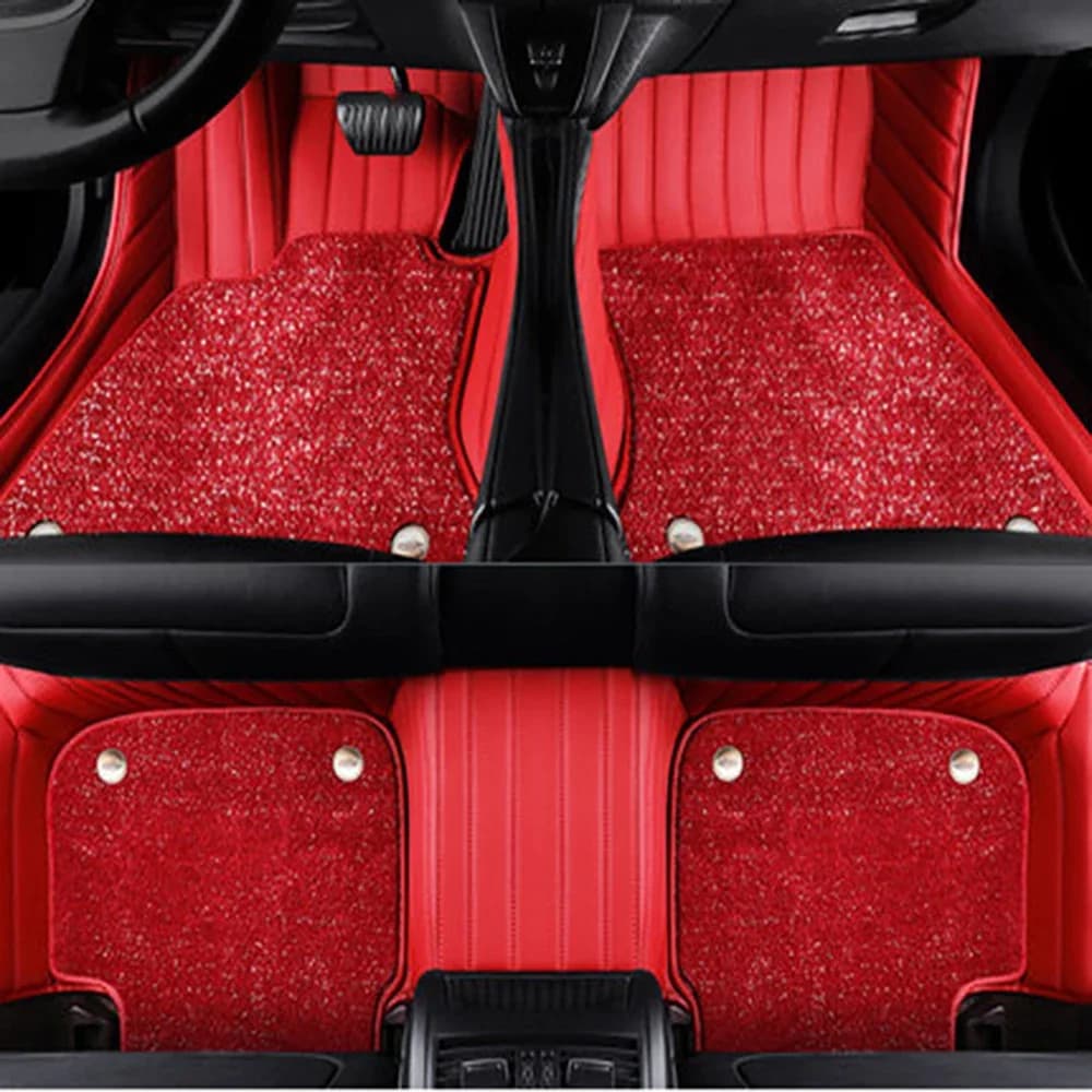 Custom Car Mats 5D Double Layer for Porsche 911 992 997 4 Seats Car Mats Footwear Accessories
