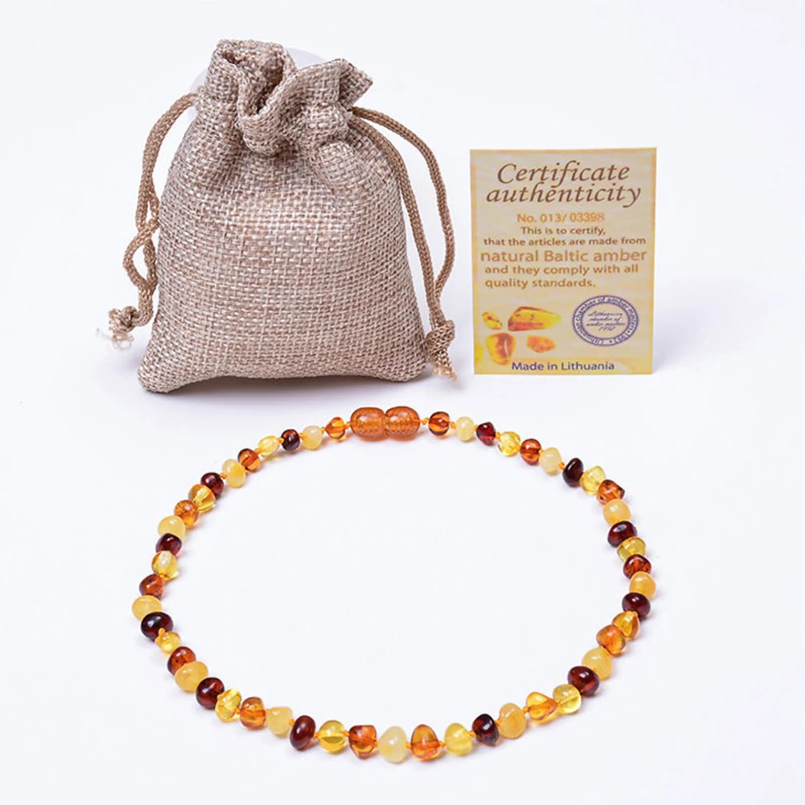 Collana di perline ambrate da donna collana di pietre fai da te collana irregolare lucidata regalo per matrimonio di compleanno