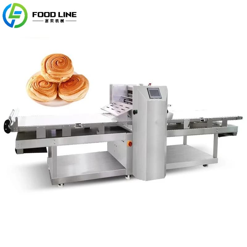 Pressa per pasta industriale automatica personalizzata per tagliatelle per pasta con rulli in acciaio inossidabile e controllo digitale